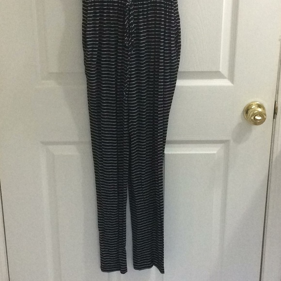 Navy stripe jumpsuit - Picture 3 of 7